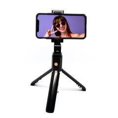 3-in-1 Bluetooth Selfie Stick & Extendable Tripod